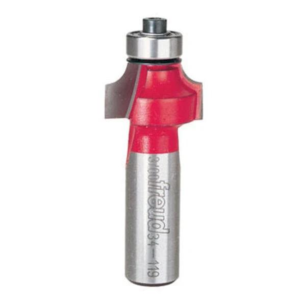 Rounding Over Router Bit - Shank:1/2" - Cutting Radius:3/16"
